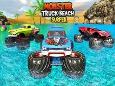 Monster Truck Water Surfing: Truck Racing Games